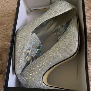 Cinderella crystal shoes